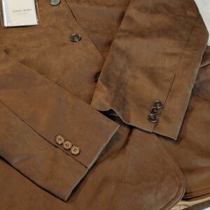 Women's faux suede jacket